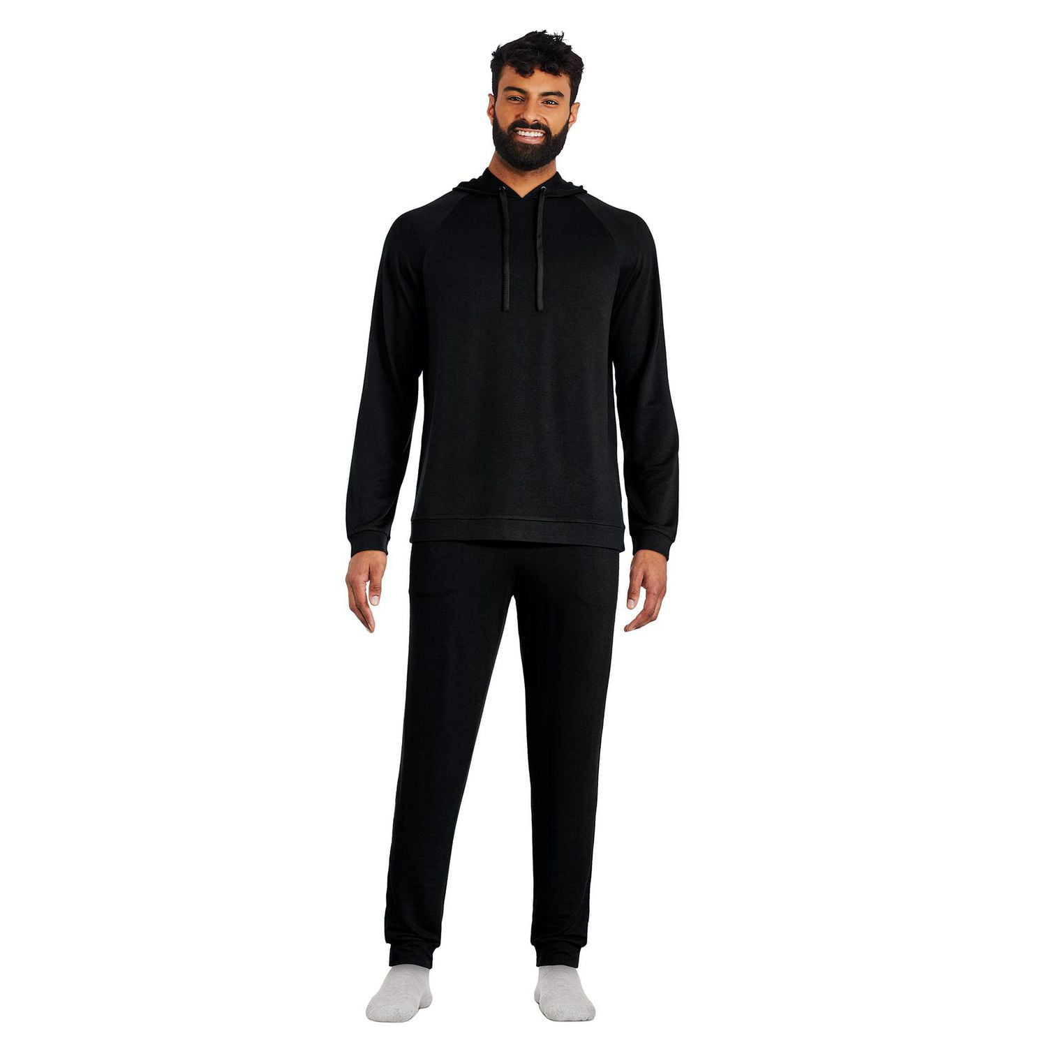 George Men's Hooded Pajamas 2-Piece Set