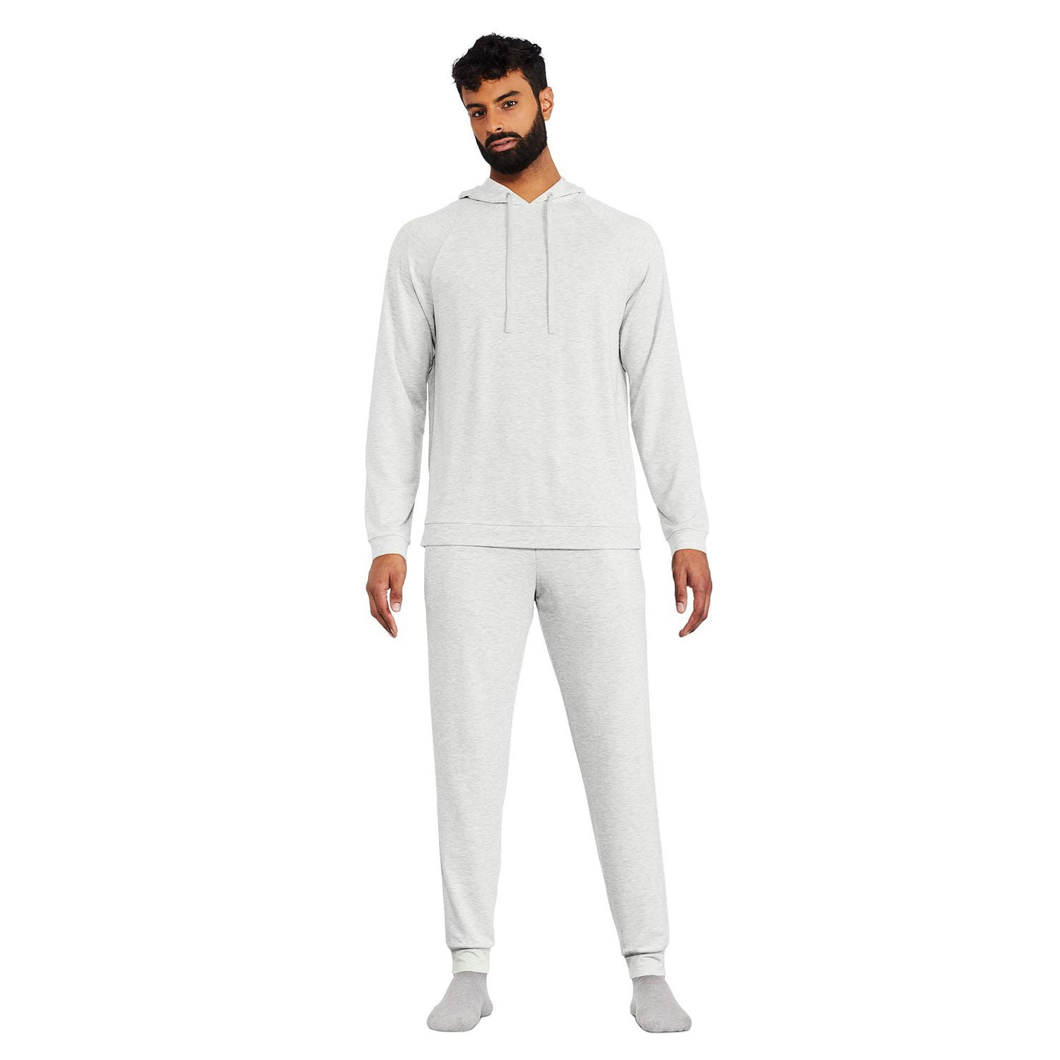 George Men's Hooded Pajamas 2-Piece Set
