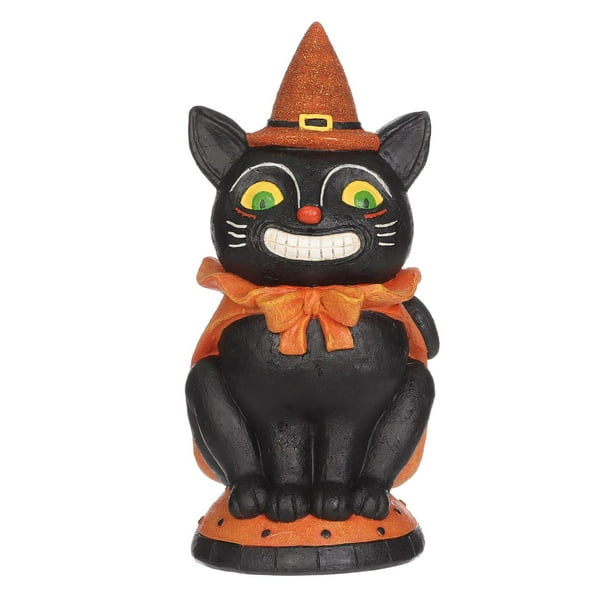 Halloween Themed Black CAT Table PC For Halloween Indoor Decorations ...