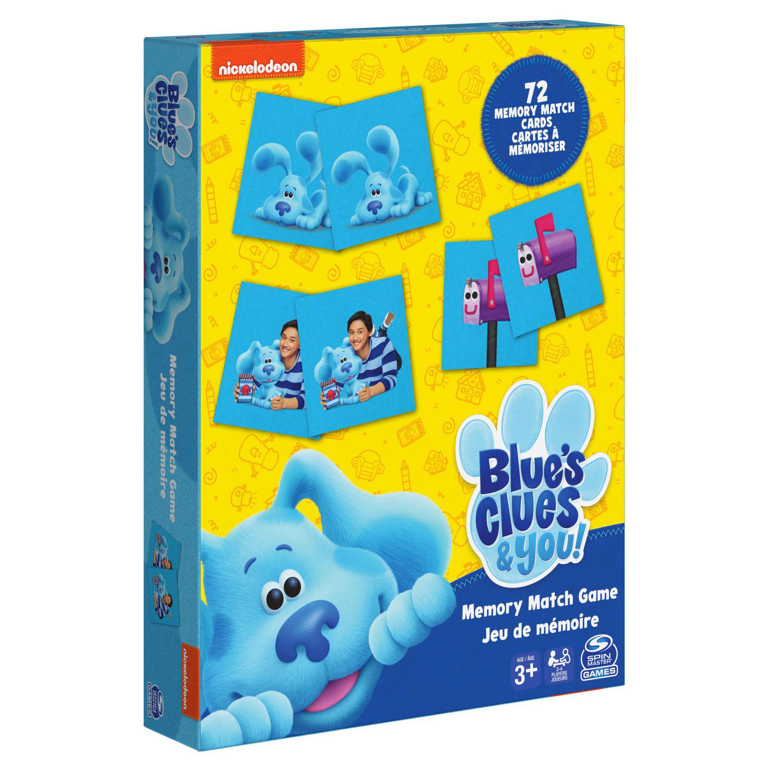 Blue's Clues Memory Match Game, for Families and Kids Ages 3 and up