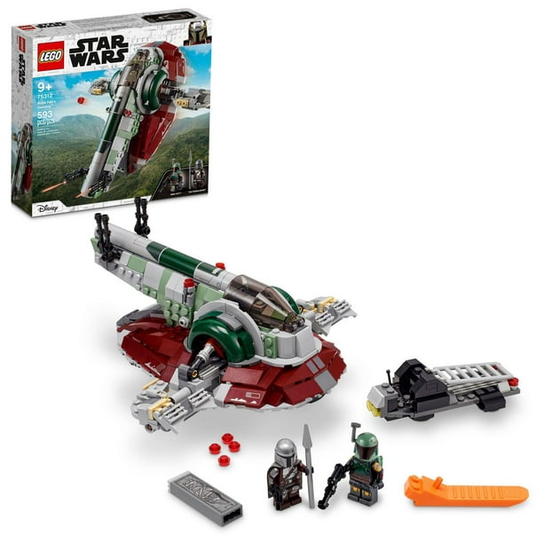 LEGO Star Wars Le vaisseau de Boba Fett 75312 Ensemble de construction (593  pièces) Comprend 593 pièces, 9+ ans 