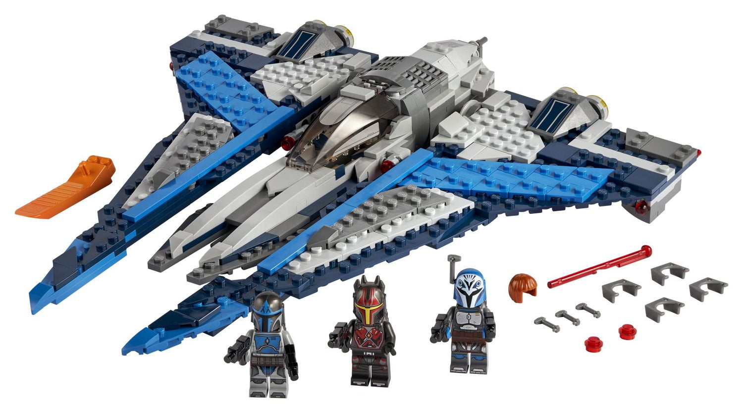 LEGO Star Wars Mandalorian Starfighter 75316 Toy Building Kit (544 Pieces)