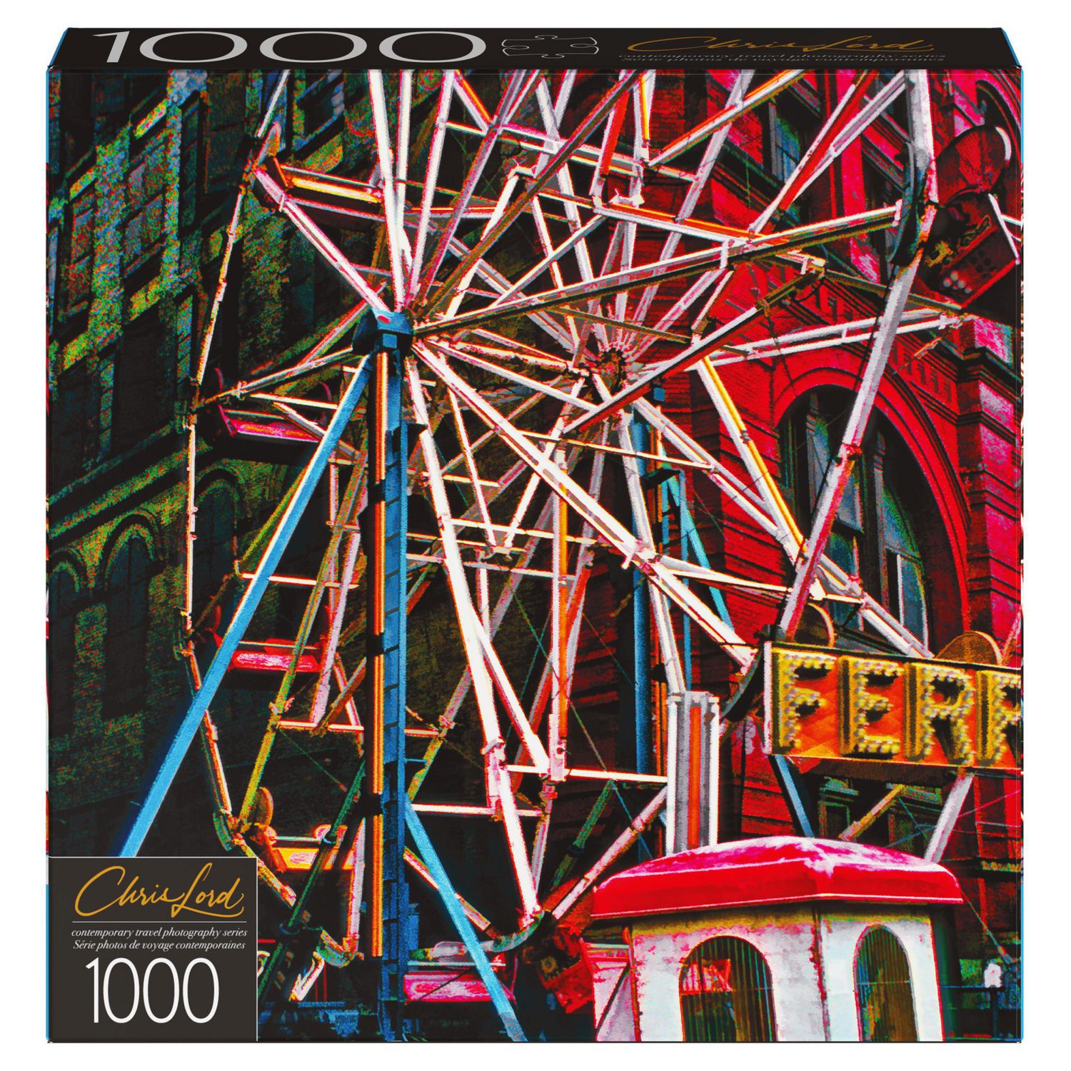 1000-Piece Jigsaw Puzzle with Photography Art by Chris Lord, for Adults and  Kids Ages 8 and up 