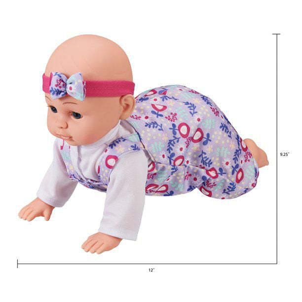 Crawling baby doll walmart discount