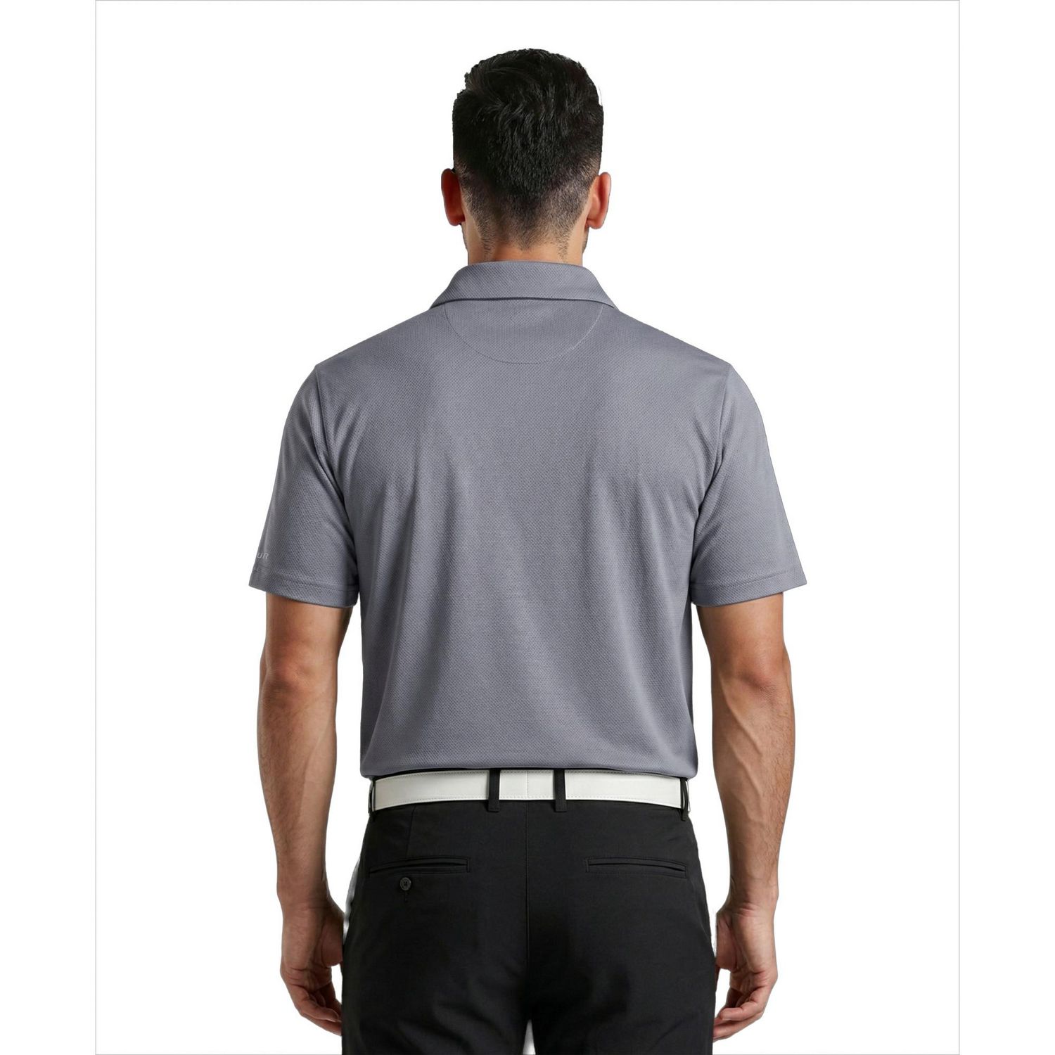 Polo à manches courtes uni Airflux pour homme de la marque PGAT TOUR Course Essentials