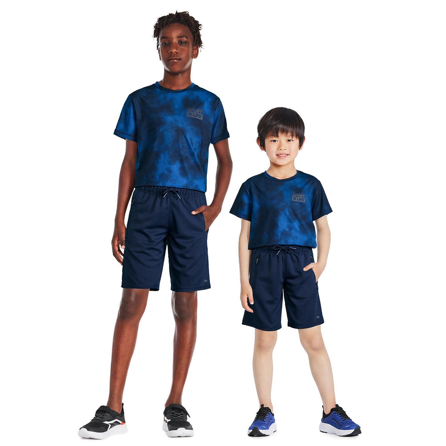 Short à poches zippées Athletic Works pour garçons