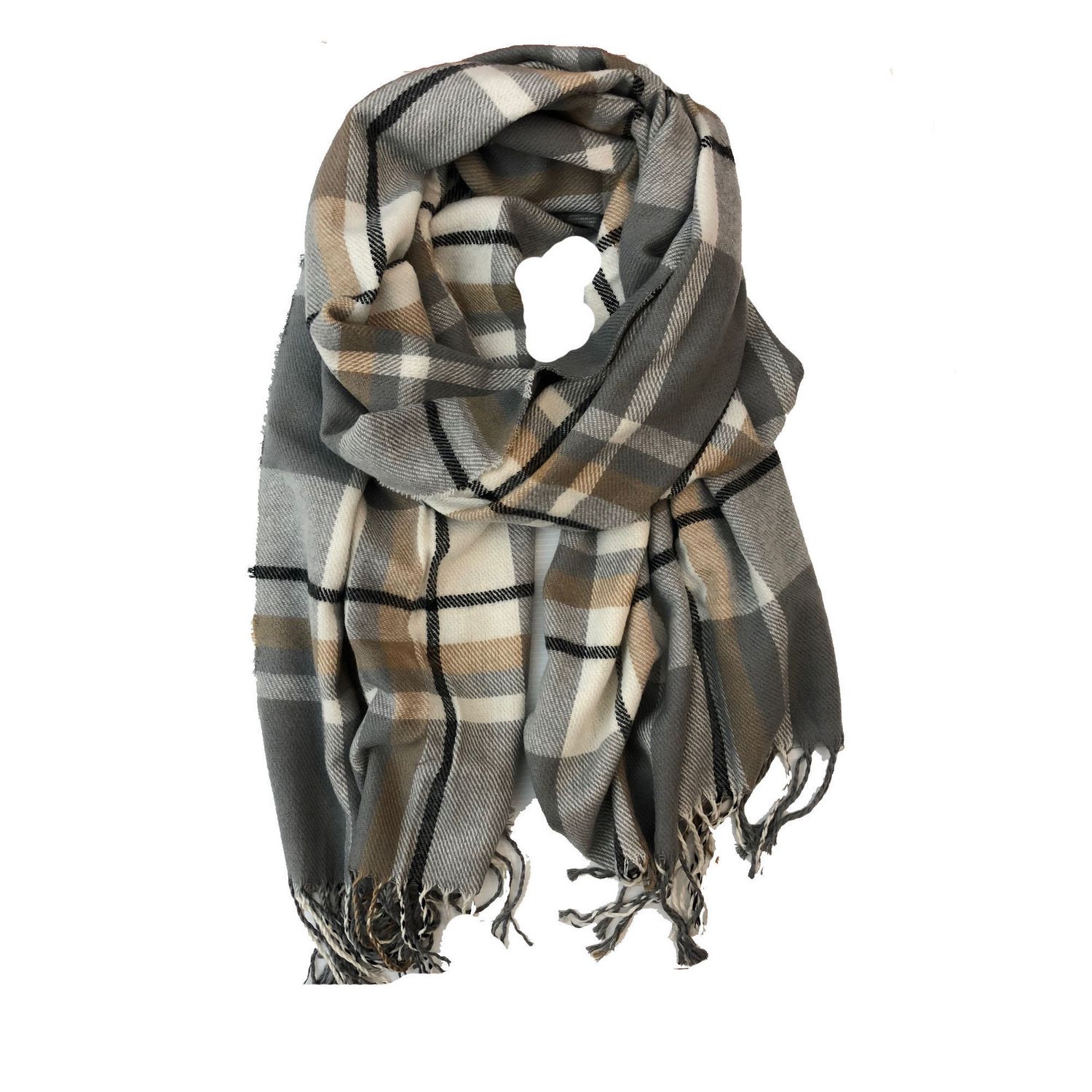 Plaid Blanket Scarf by Walmart Canada