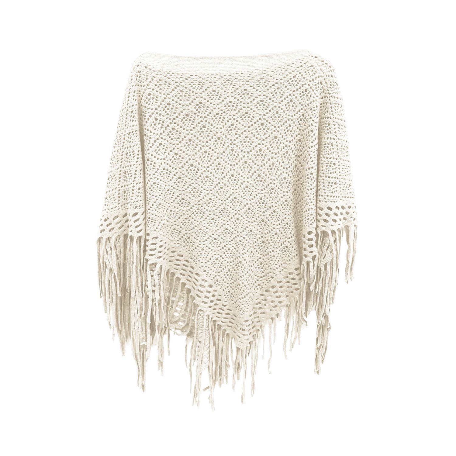 Pointelle Poncho by George