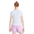 thumbnail image 2 of T-shirt à imprimé graphique Justice pour filles, 2 of 3