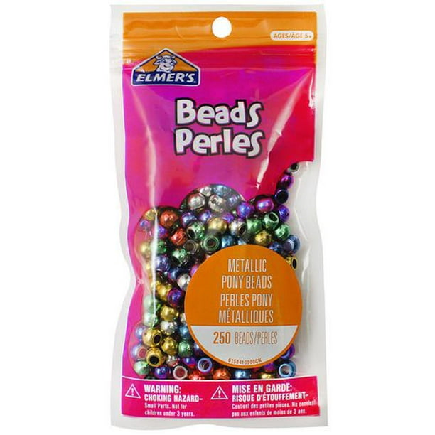 Perles Elmer's - Perles métalliques