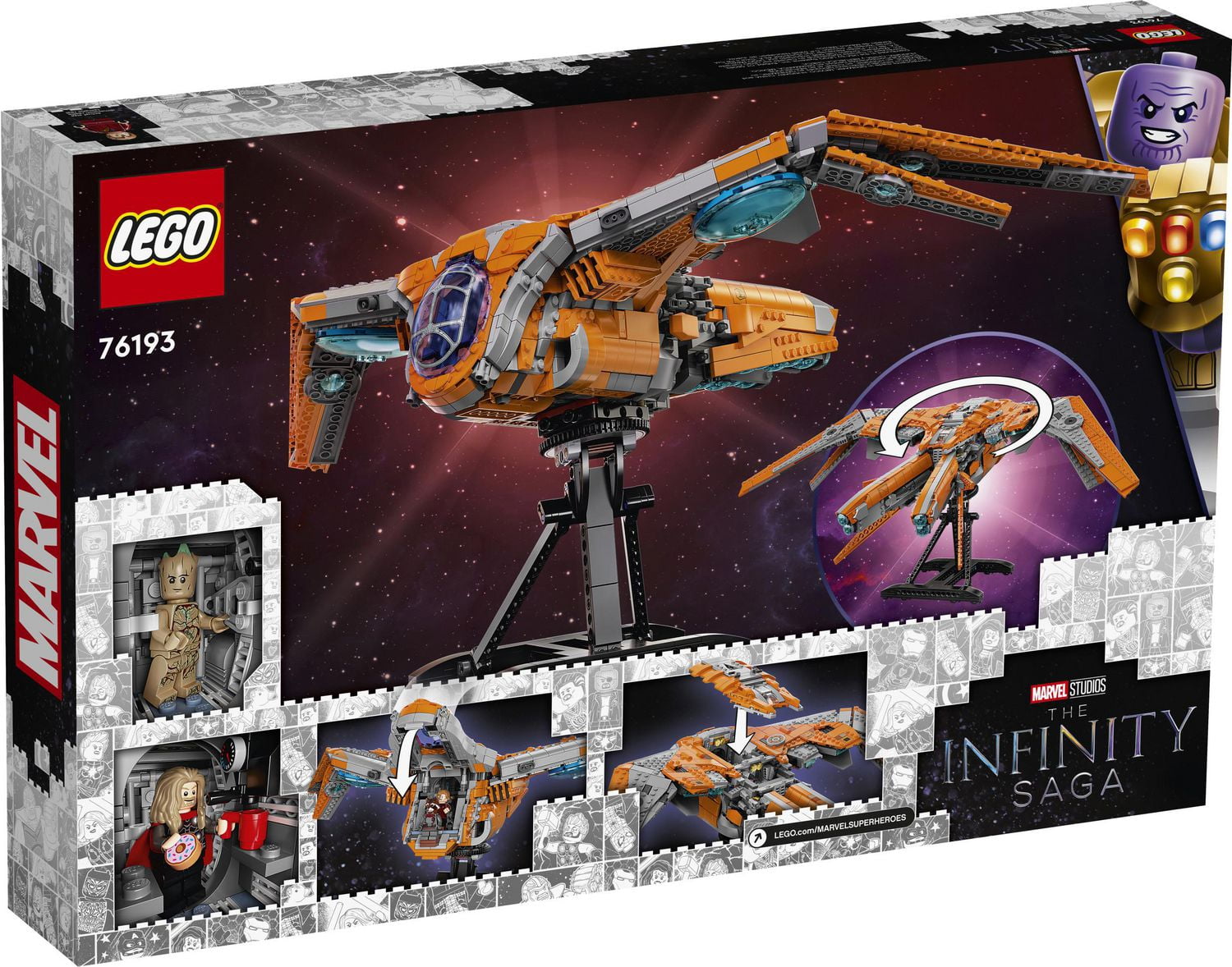 Set de lego guardianes de la galaxia online