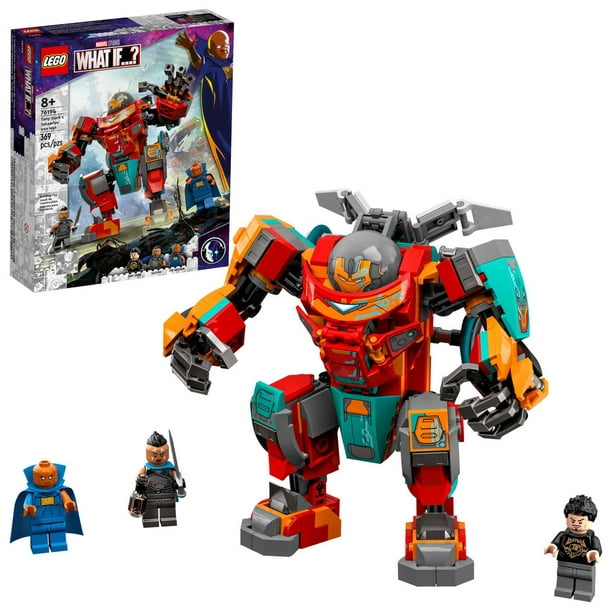 LEGO Marvel L’armure Iron Man Sakaarien de Tony Stark 76194 Ensemble de construction (369 pièces)