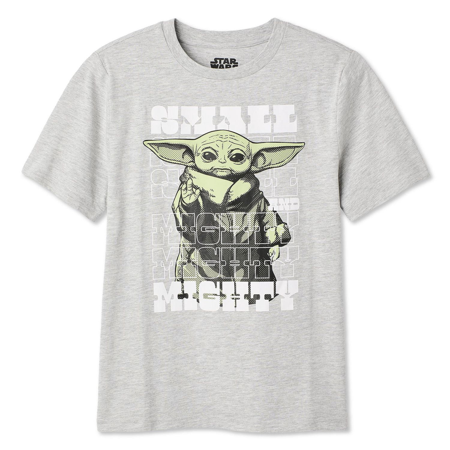 T-shirt à imprimé graphique Grogu La Guerre des étoiles pour garçons