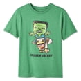 thumbnail image 3 of T-shirt à imprimé graphique Bébé zombie sur poulet Minecraft pour garçons, 3 of 3