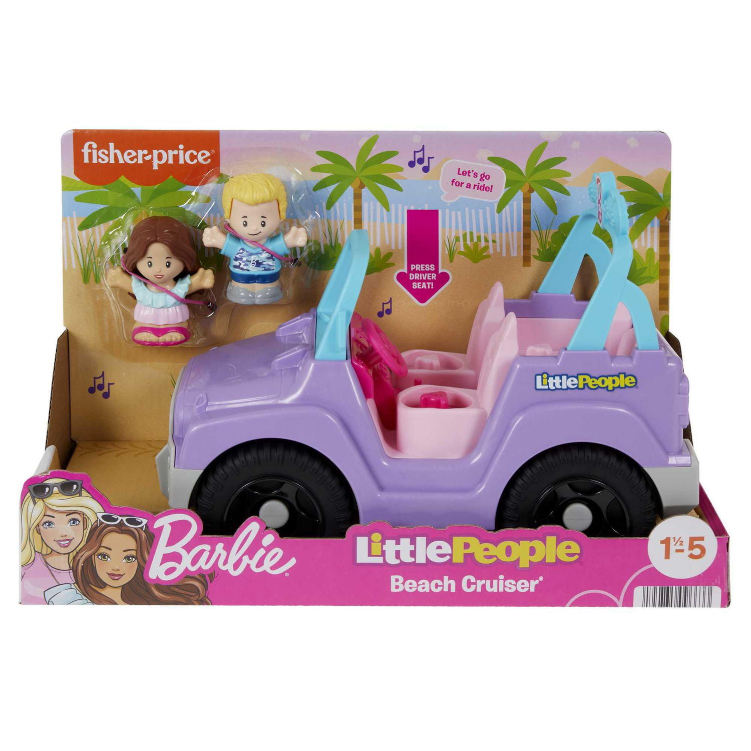 Fisher price barbie car online