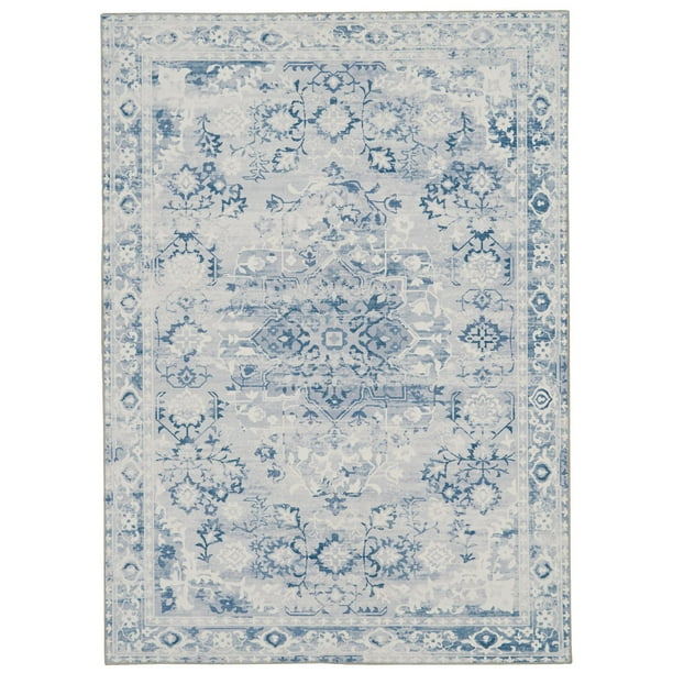 Harris 5x7 Washable Accent Rug, Grey and Ivory - Walmart.ca