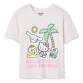 thumbnail image 3 of T-shirt à imprimé graphique Hello Kitty et ses amis pour filles, 3 of 3