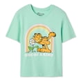 thumbnail image 3 of T-shirt à imprimé graphique Garfield pour filles, 3 of 3