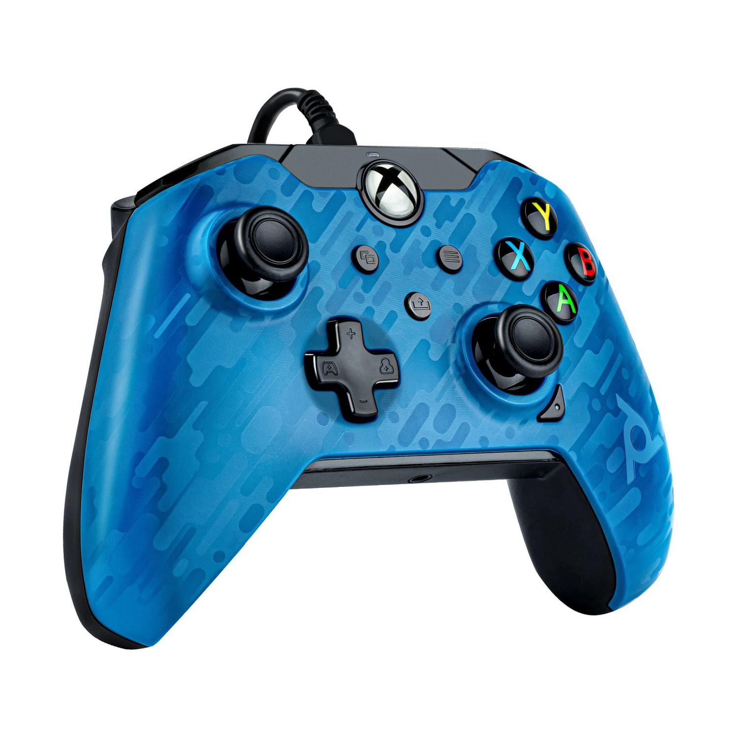 pdp gaming wired controller revenant blue