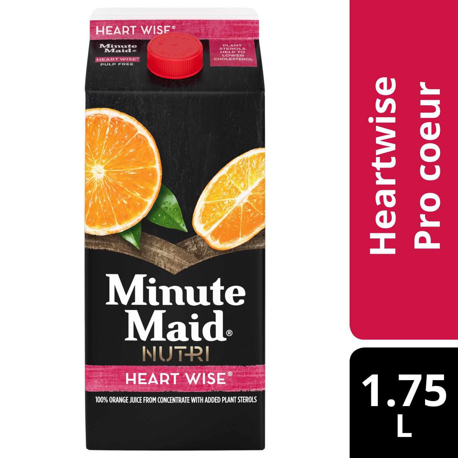 Minute maid heart 2025 wise orange juice