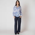 thumbnail image 2 of Devoted, Flowy Chiffon Blouse, Sizes XS-XL, 2 of 4