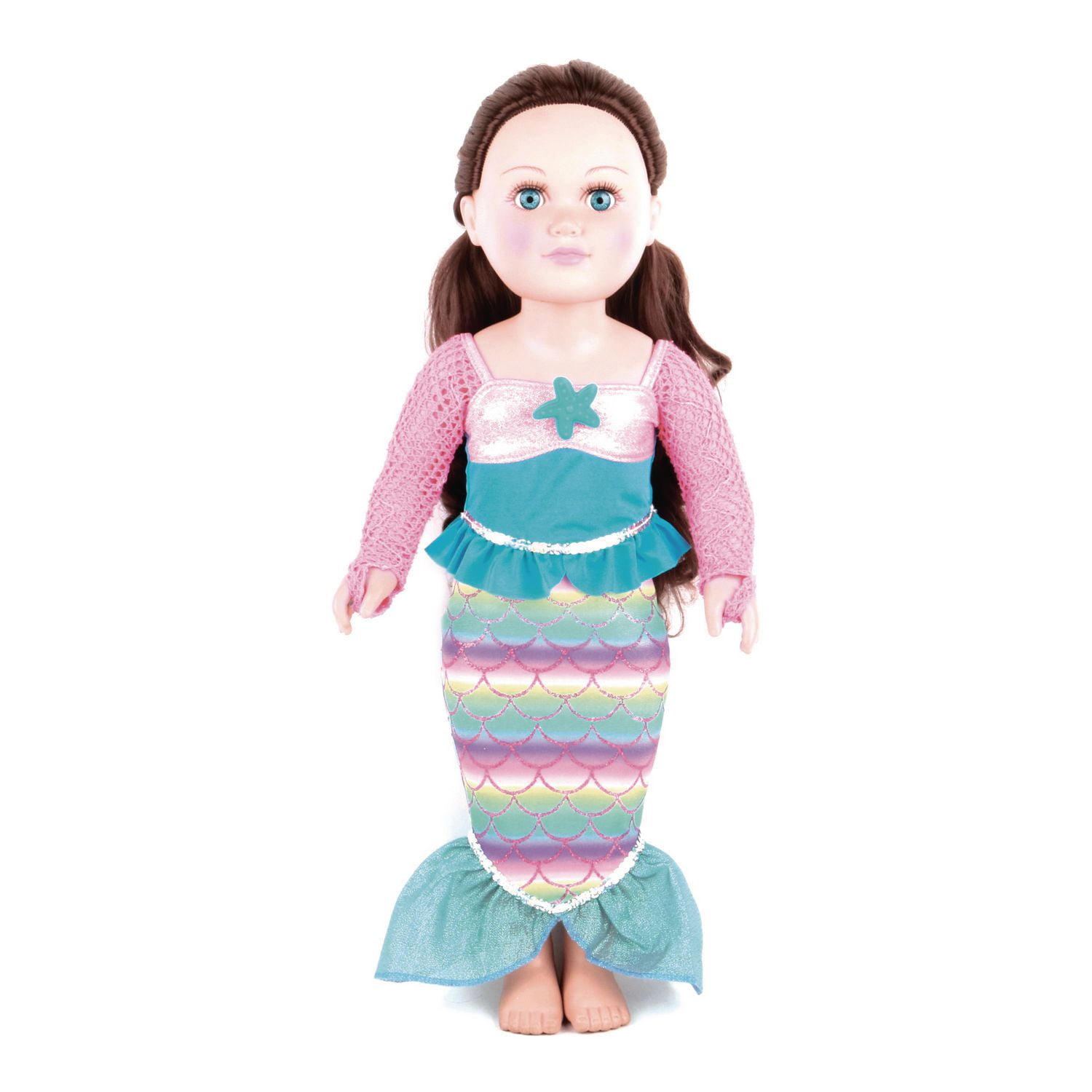 18 inch doll mermaid 2024 costume