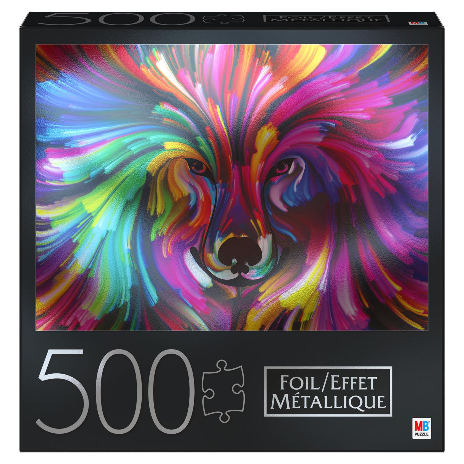 Chien Coloré 500+1 Pièces - Puzzle adultes moderne