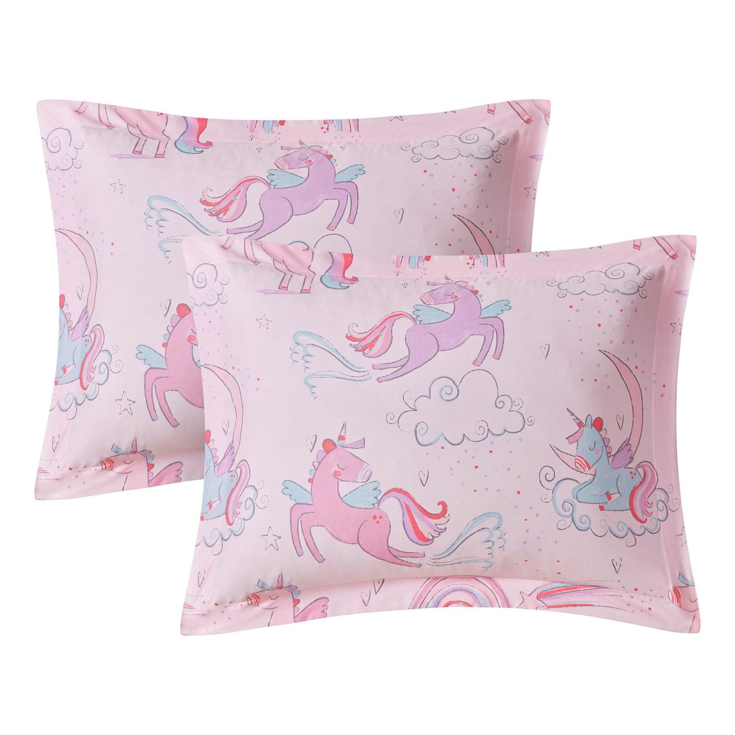 Mainstays unicorn bed hot sale in a bag