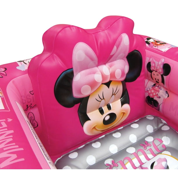 DISNEY MINNIE - Lit d'appoint - Lit gonflable pour enfants avec