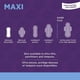 Serviettes hygiéniques régulières Maxi Incognito®  24 un – image 3 sur 5