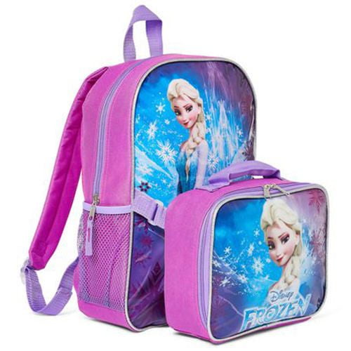 frozen backpack with lunch bag