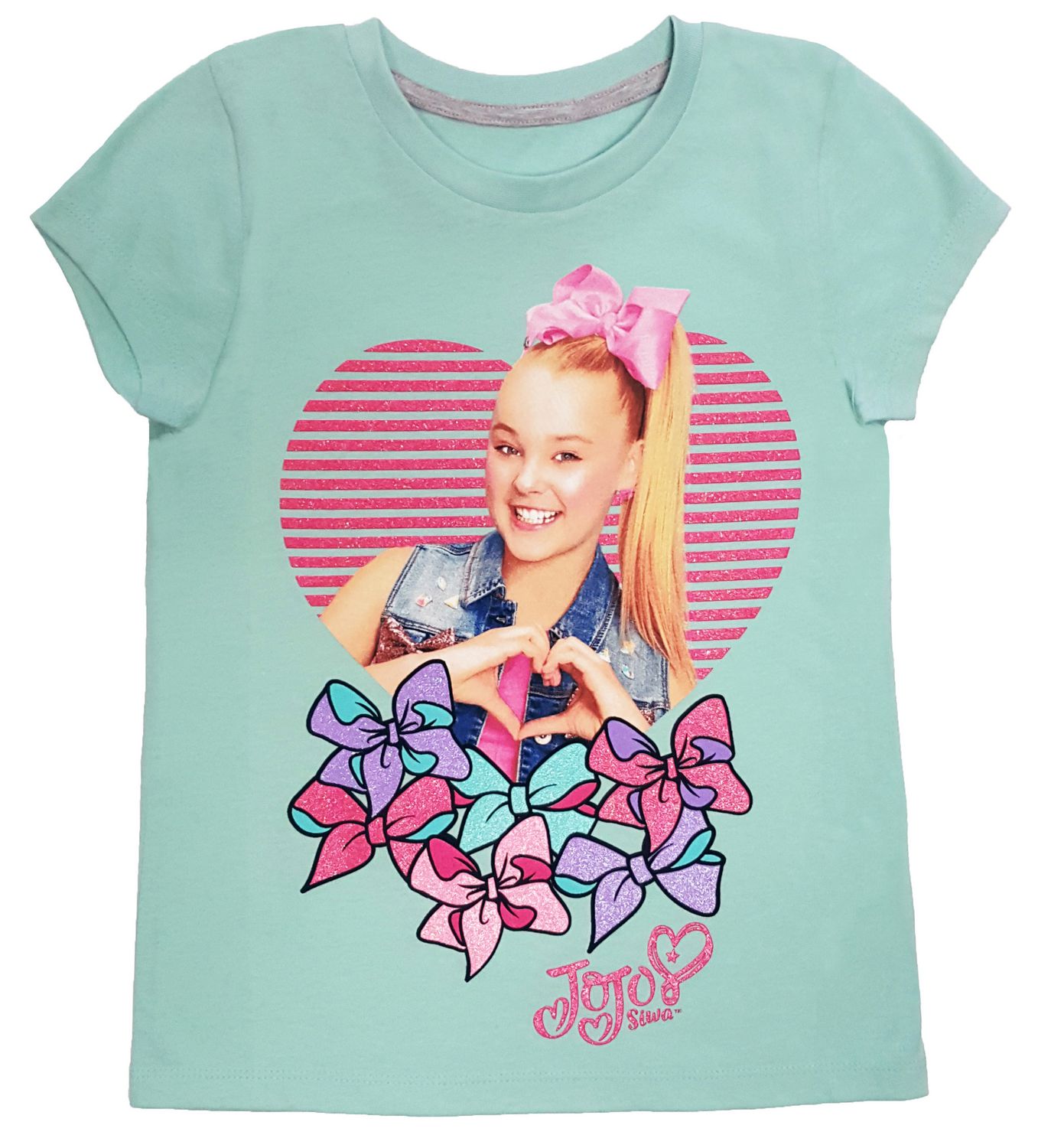 JoJo Siwa Be Your Own Kind Of Beautiful T-Shirt Per Bambine E Ragazze – Maglietta Bianca Slim Fit In 100% Cotone, Ufficiale Nickelodeon