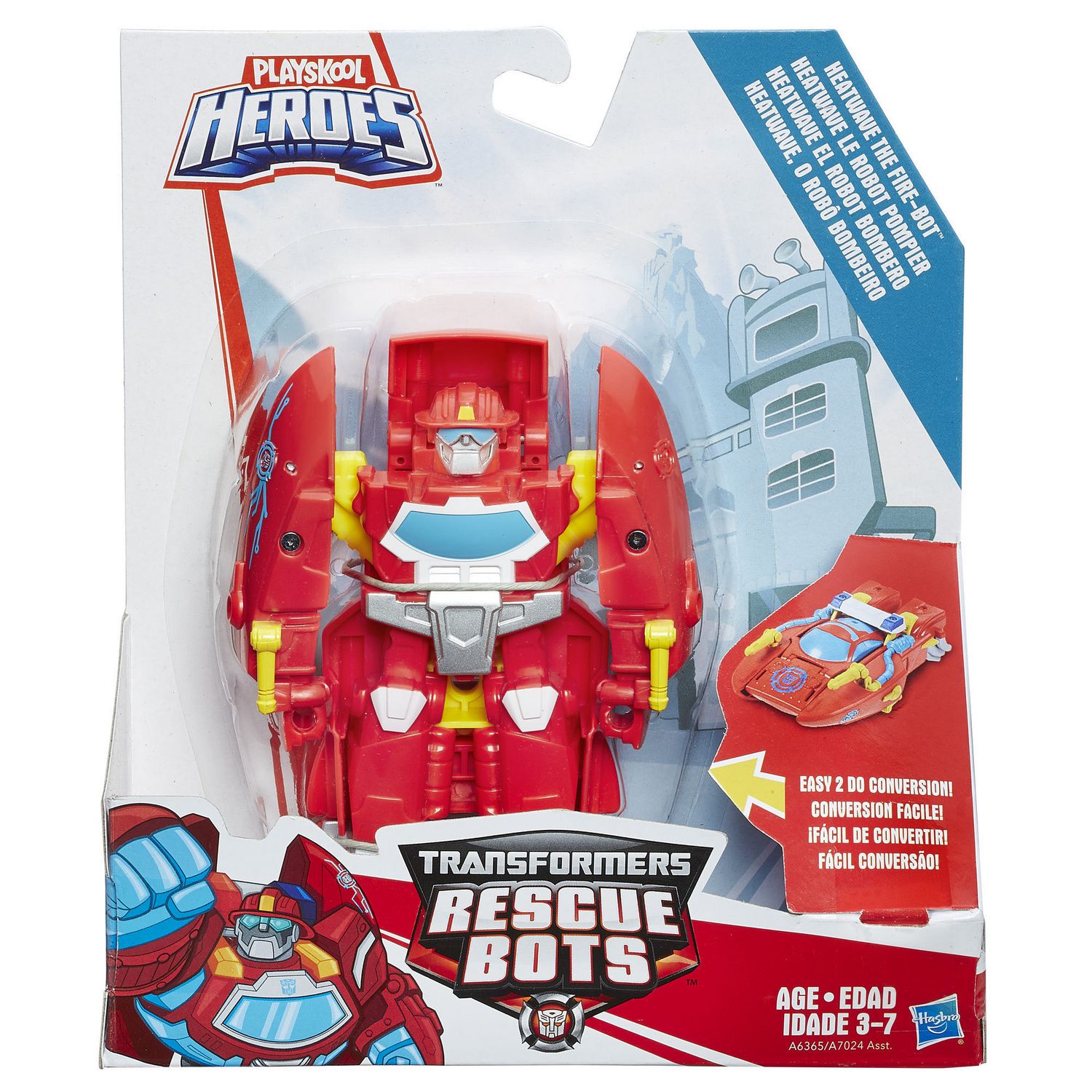 Playskool Heroes Transformers Rescue Bots Heatwave the Fire-Bot Figure