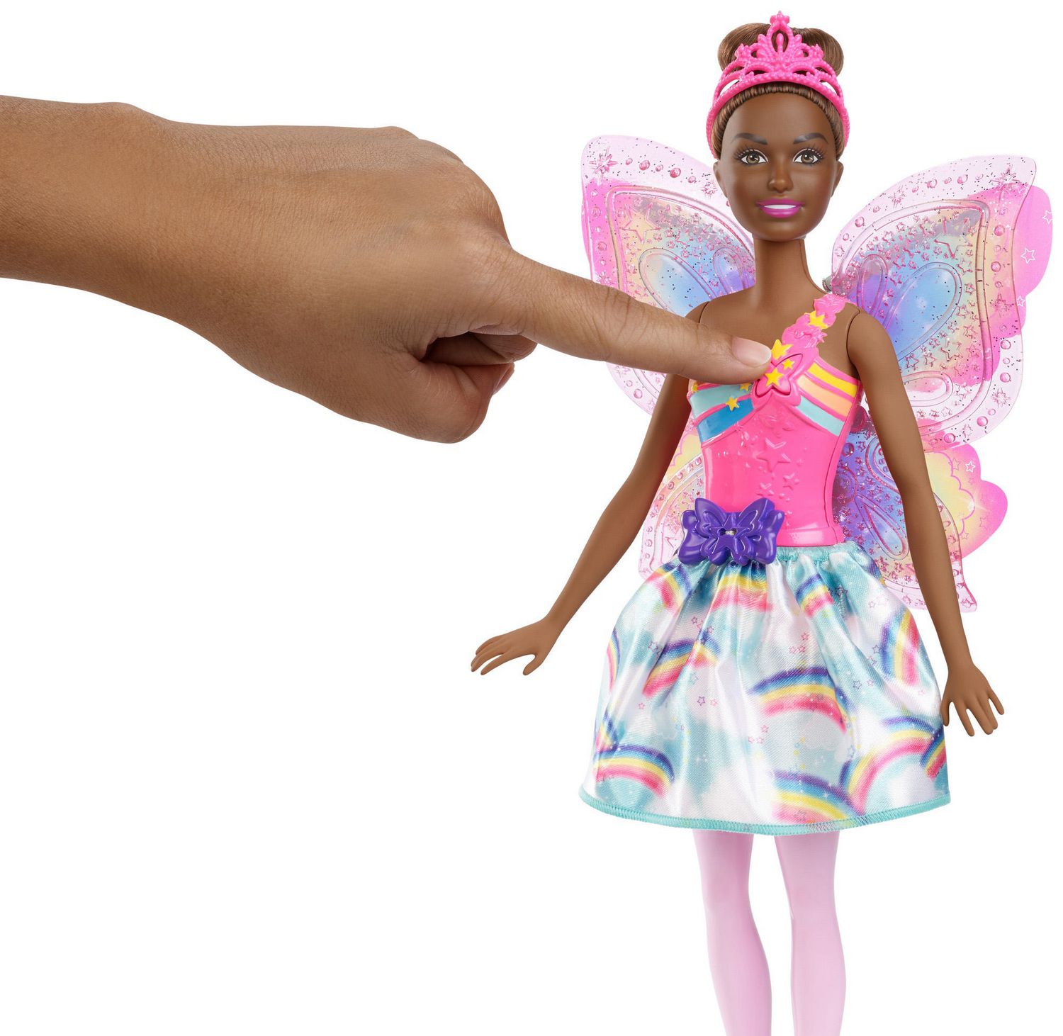 barbie dreamtopia rainbow cove fairy doll
