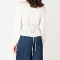 thumbnail image 4 of Devoted, Satin Wrap Blouse, Sizes XS-XL, 4 of 4