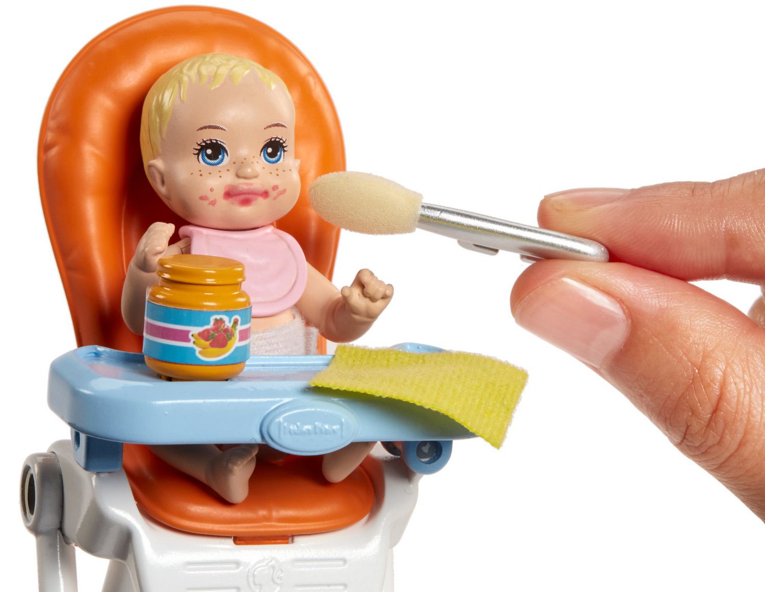 Barbie Skipper Babysitters Inc. High Chair And Play Pen Playset