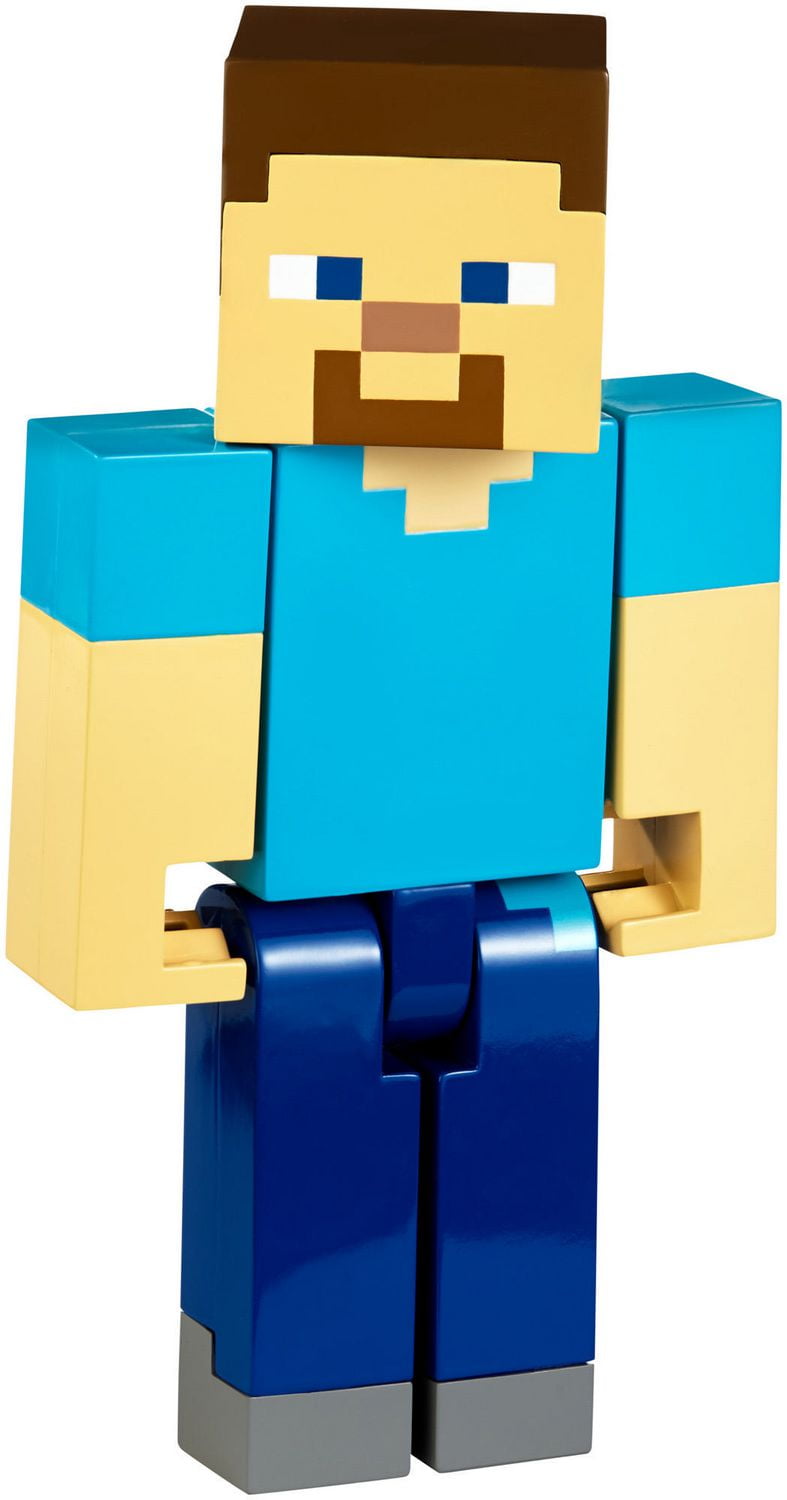 Minecraft steve large scale action figure new arrivals