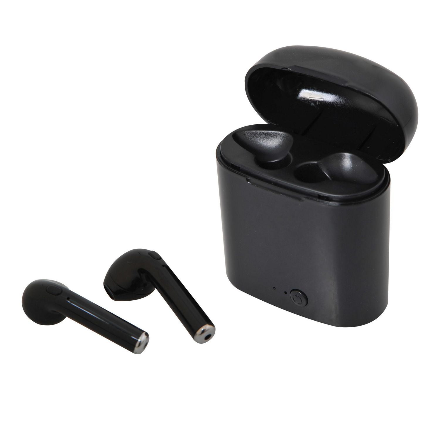 Sylvania True Wireless Bluetooth Earbuds With Charging Case Black