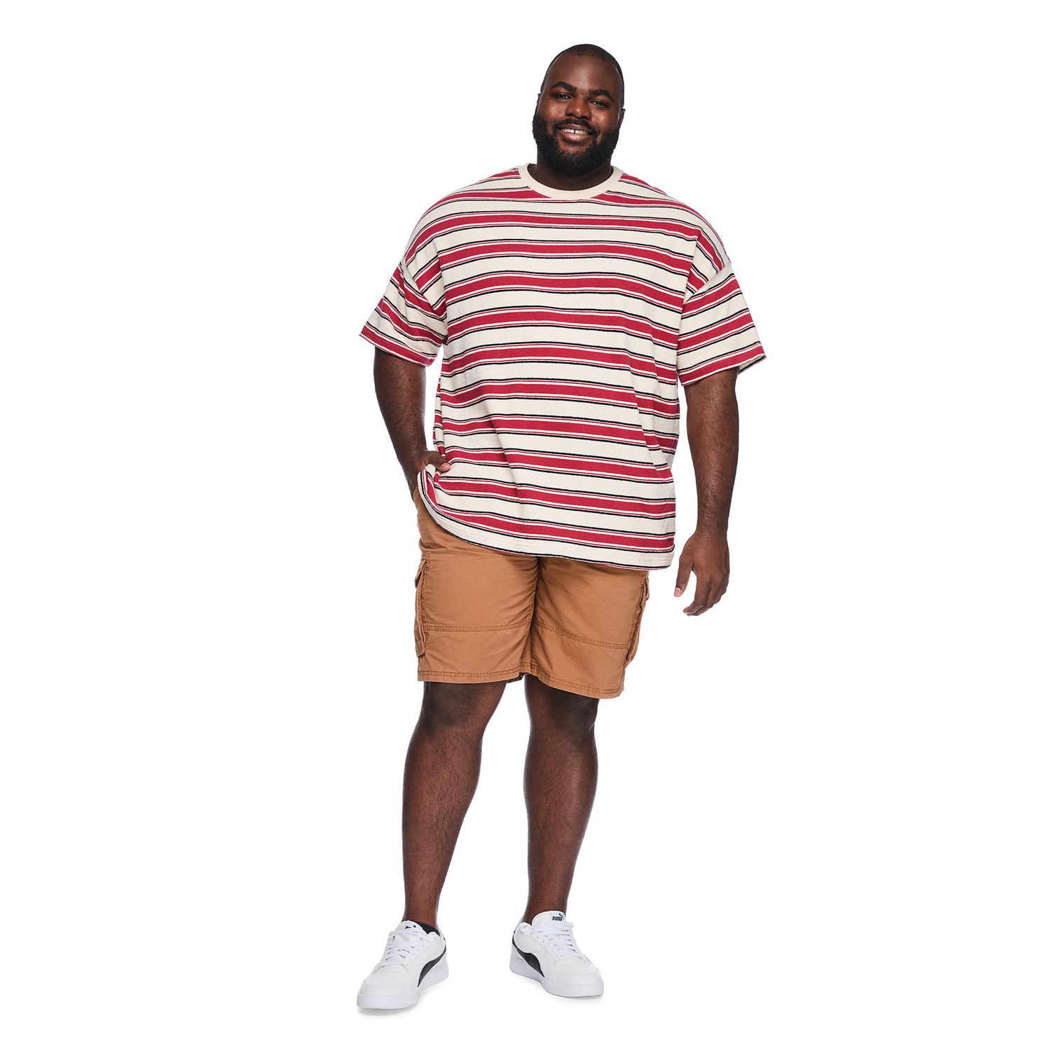 Short cargo George Plus pour hommes