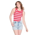 thumbnail image 1 of George Women's High-Neck Rib Tank Top, 1 of 6