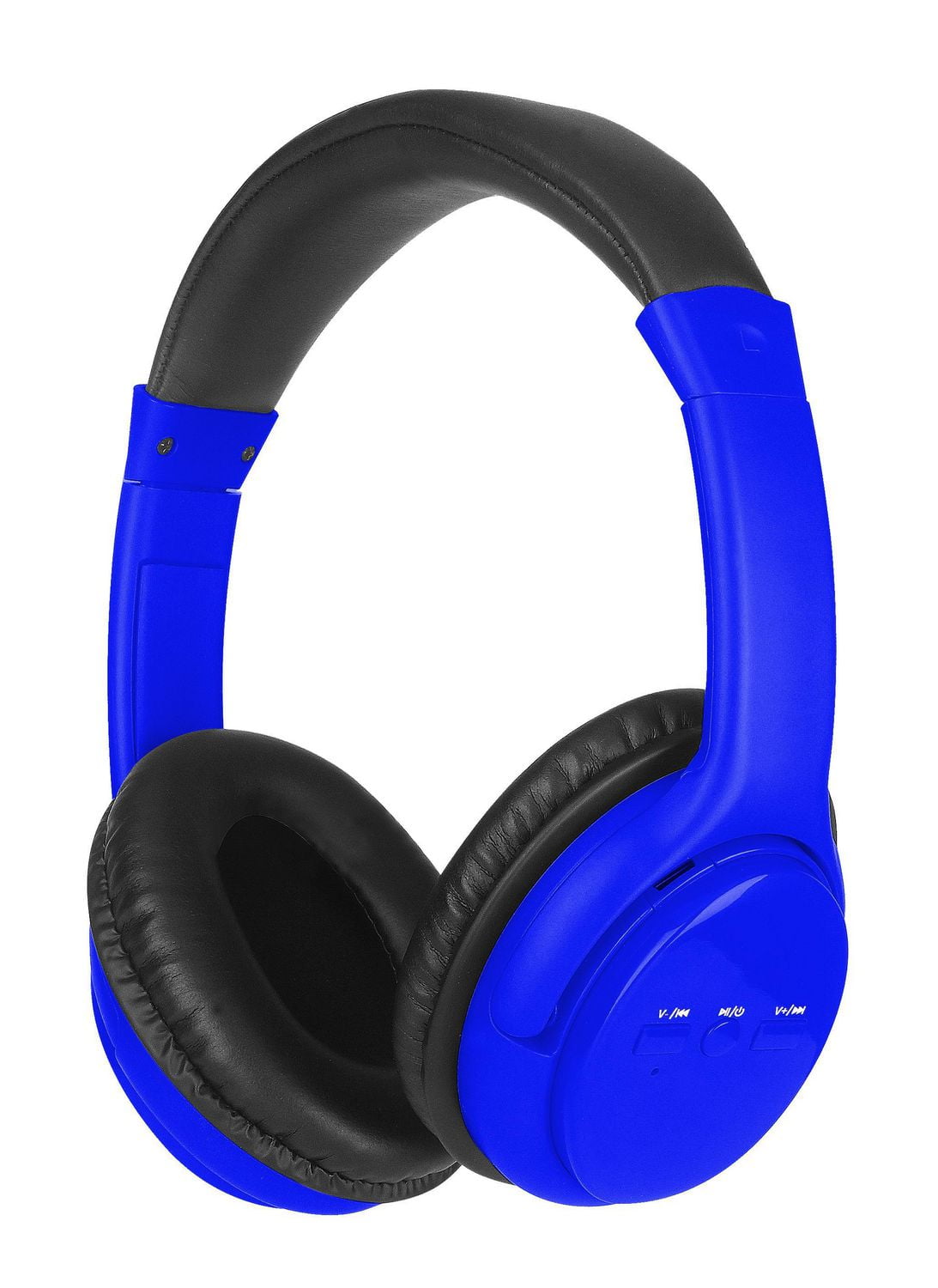 Sylvania Bluetooth Stereo Headphones With Microphone Blue Walmart Canada