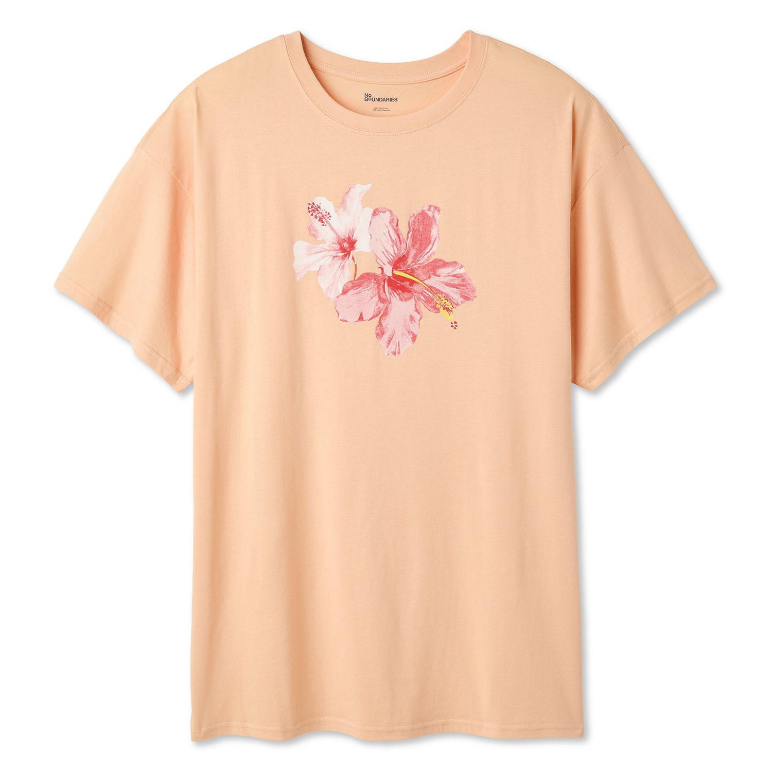 No Boundaries Women's Short-Sleeve Sleep T-Shirt