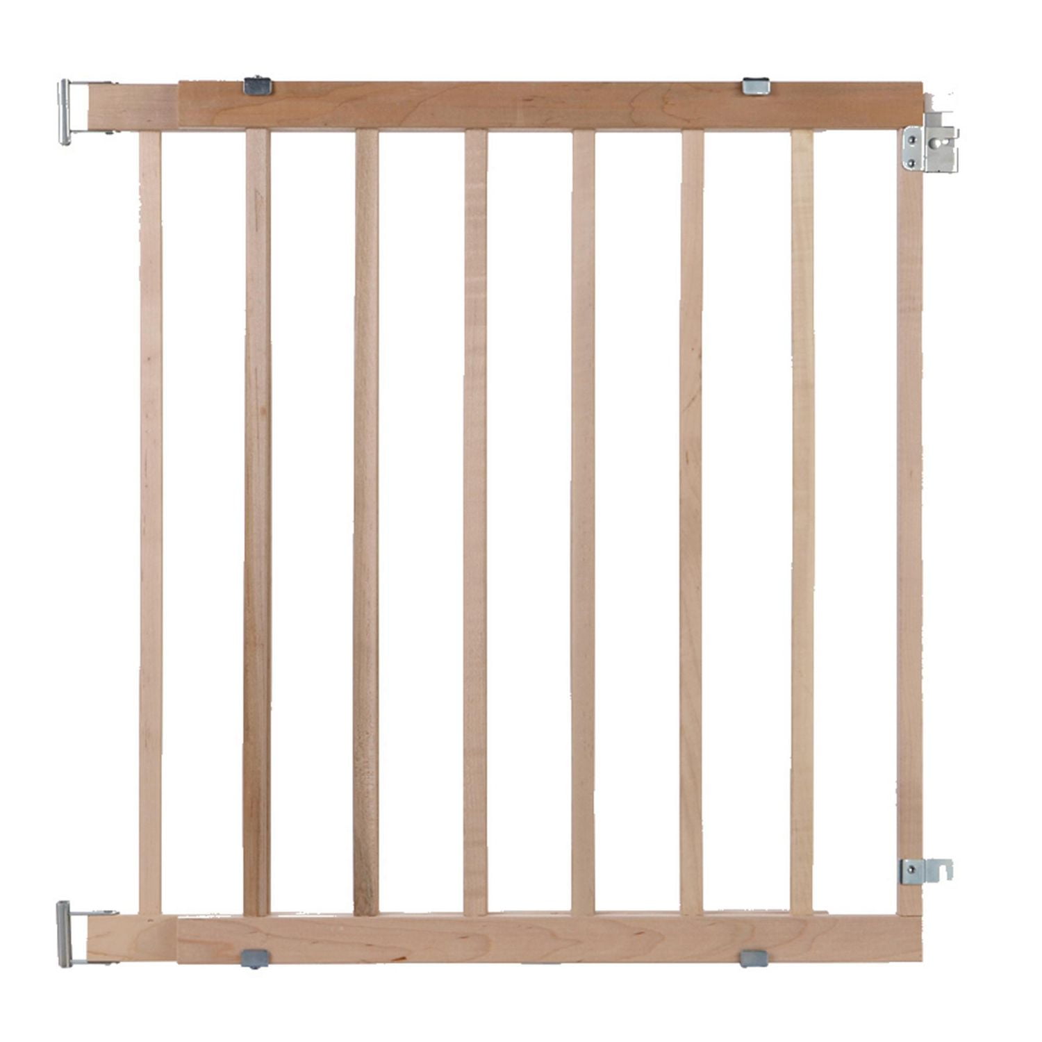 Deluxe wood 2024 stairway gate