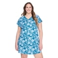 thumbnail image 1 of George Women's Plus V-Neck Nightshirt, 1 of 6