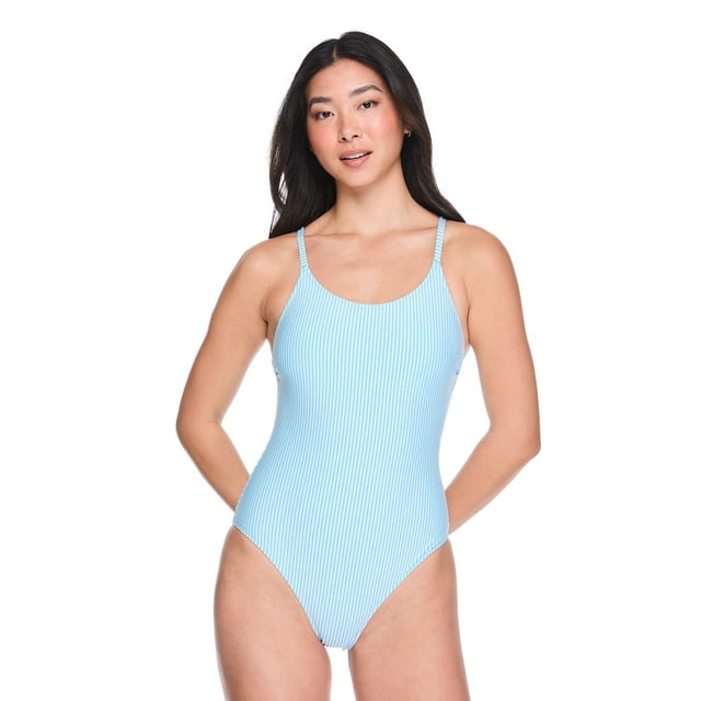 George Women's Scoop-Neck One Piece Swimsuit