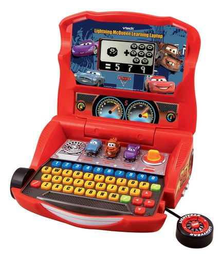 VTech Lightning McQueen Learning Laptop English Walmart