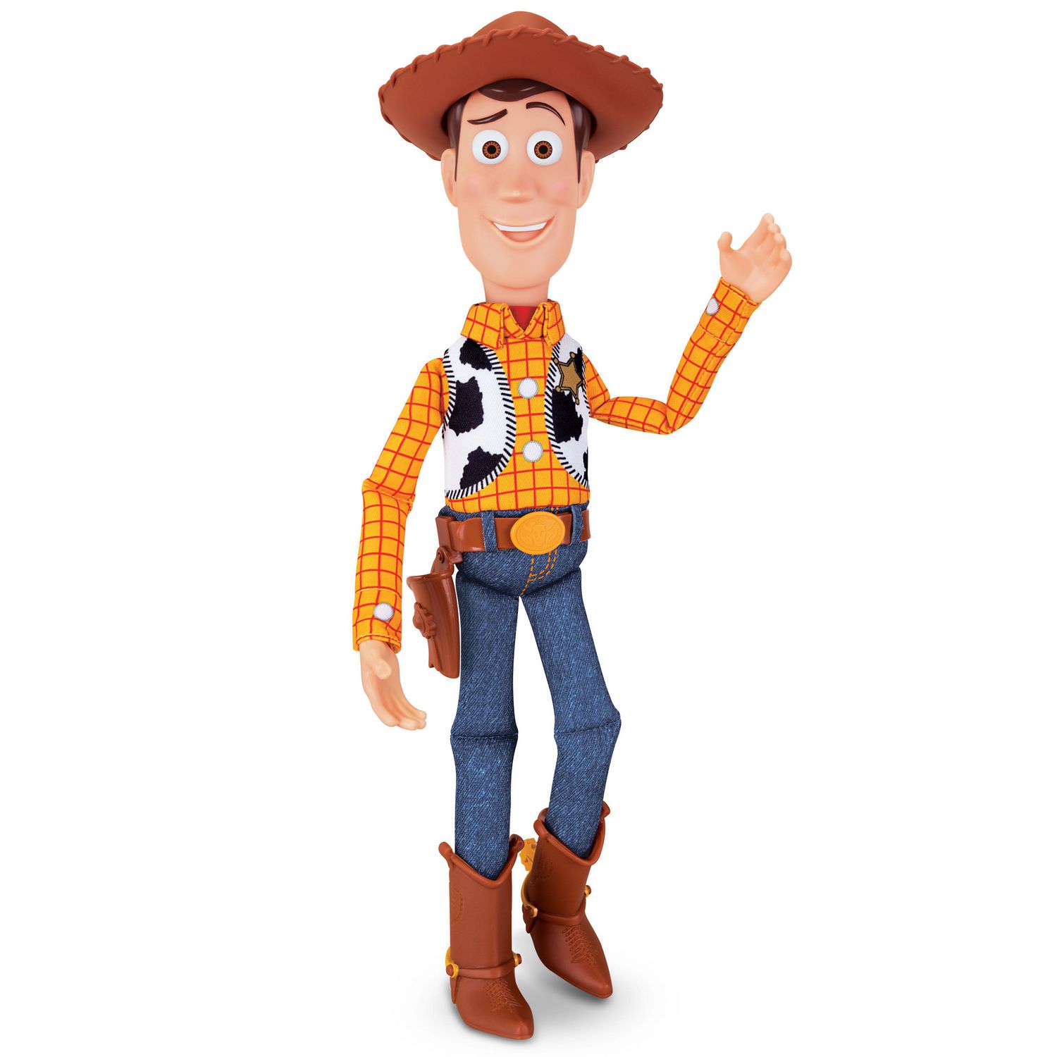 TOY STORY 4 SHERIFF WOODY Deluxe Pull-String Action Figure - FRENCH ...