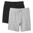 thumbnail image 1 of George Toddler Boys' French Terry Short 2-Pack, 1 of 2