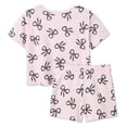 thumbnail image 2 of Ensemble 2 pièces avec short George pour petites filles, 2 of 2