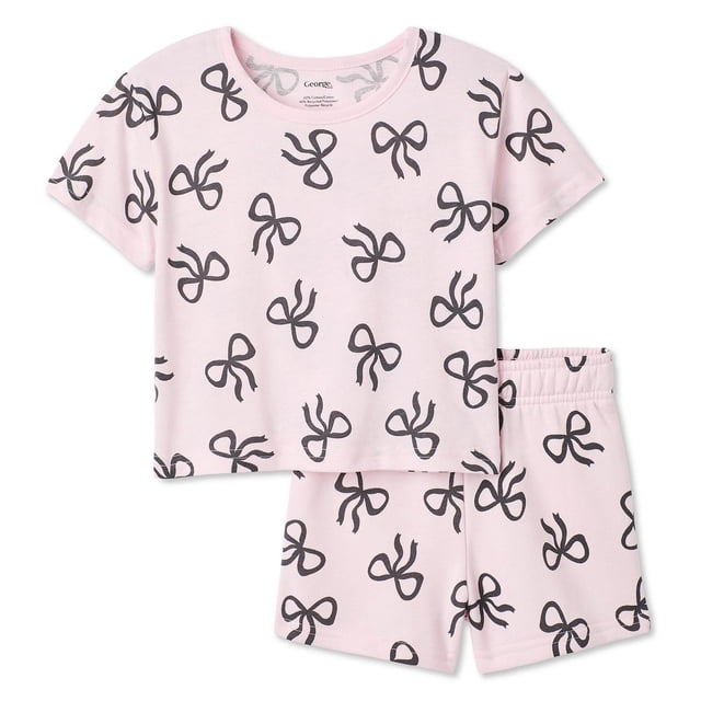 Ensemble 2 pièces avec short George pour petites filles